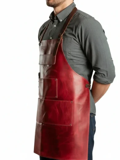 Red Prime Cut Butcher Apron