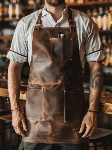 Pour Pro Bartender Leather Apron