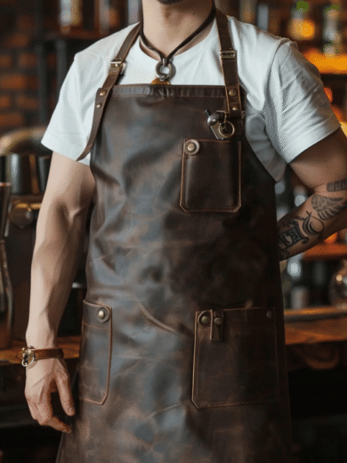 Premium Bar Brew Leather Apron