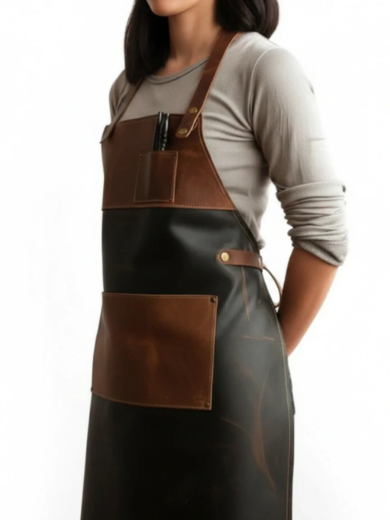 Women Barber Leather Apron