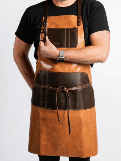 The Artisan Dual-Tone Leather Work Apron